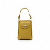 GF1080 GENUINE ITALIAN LEATHER BUMBLEBEE CLUTCH + CROSSBODY