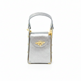 GF1080 GENUINE ITALIAN LEATHER BUMBLEBEE CLUTCH + CROSSBODY