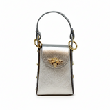 GF1080 GENUINE ITALIAN LEATHER BUMBLEBEE CLUTCH + CROSSBODY