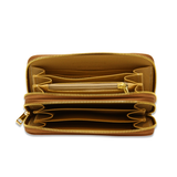 GFW4 | Double Zip-Around Leather Wallet
