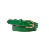 CINT-31 LEATHER CROC BELT