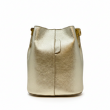 GF2553 LEATHER BUCKET BAG