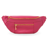GF2022 GENUINE ITALIAN LEATHER CROSSBODY FANNY PACK - German Fuentes Wholesale of Leather Handbags, Belts and Accessories - German Fuentes