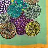 GF08-R65 MANDALA INSPIRED DESIGN BIG SIZE RECTANGULAR SCARF - German Fuentes Wholesale of Leather Handbags, Belts and Accessories - German Fuentes
