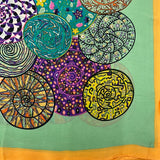 GF08-R65 MANDALA INSPIRED DESIGN BIG SIZE RECTANGULAR SCARF - German Fuentes Wholesale of Leather Handbags, Belts and Accessories - German Fuentes