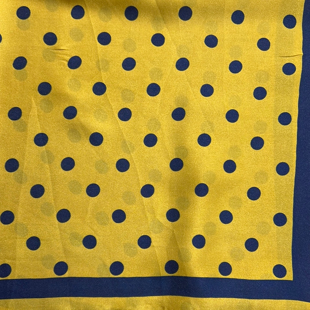 YF08-C1 POLKA DOTS SCARF - German Fuentes Wholesale of Leather Handbags, Belts and Accessories - German Fuentes
