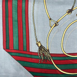 GF08-R13 GOLD CHAIN AND ROPE RECTANGULAR SCARVES - German Fuentes Wholesale of Leather Handbags, Belts and Accessories - German Fuentes