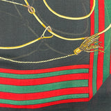 GF08-R13 GOLD CHAIN AND ROPE RECTANGULAR SCARVES - German Fuentes Wholesale of Leather Handbags, Belts and Accessories - German Fuentes