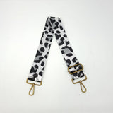 STR-31 CROSSBODY ADJUSTABLE ANIMAL PRINT STRAP FOR BAGS - German Fuentes Wholesale of Leather Handbags, Belts and Accessories - German Fuentes