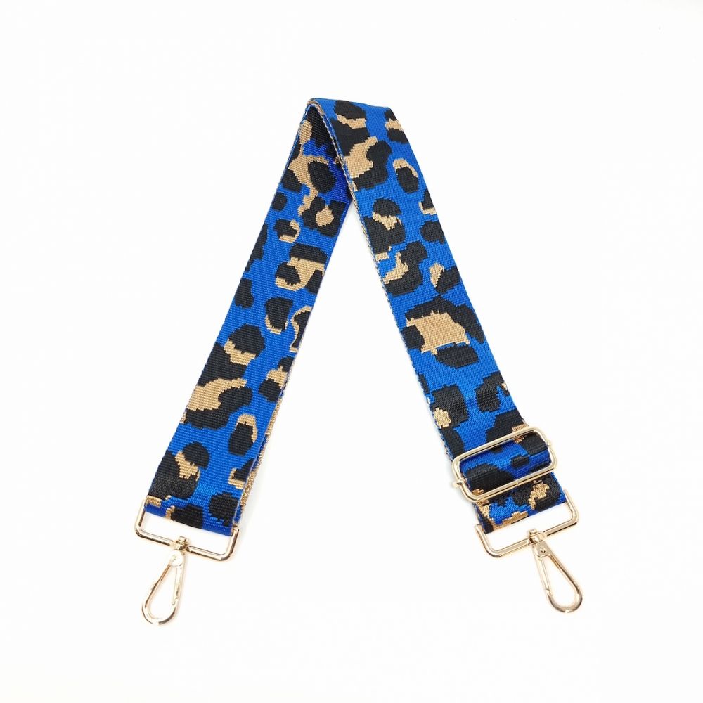 STR-31 CROSSBODY ADJUSTABLE ANIMAL PRINT STRAP FOR BAGS - German Fuentes Wholesale of Leather Handbags, Belts and Accessories - German Fuentes