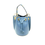 GF0441 GENUINE ITALIAN LEATHER BUCKET BAG