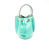 GF0441 GENUINE ITALIAN LEATHER BUCKET BAG