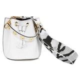 GF0441 GENUINE ITALIAN LEATHER BUCKET BAG