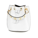GF0441 GENUINE ITALIAN LEATHER BUCKET BAG