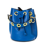 GF0441 GENUINE ITALIAN LEATHER BUCKET BAG