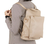 GF0572 GENUINE ITALIAN LEATHER BACKPACK - German Fuentes Wholesale of Leather Handbags, Belts and Accessories - German Fuentes