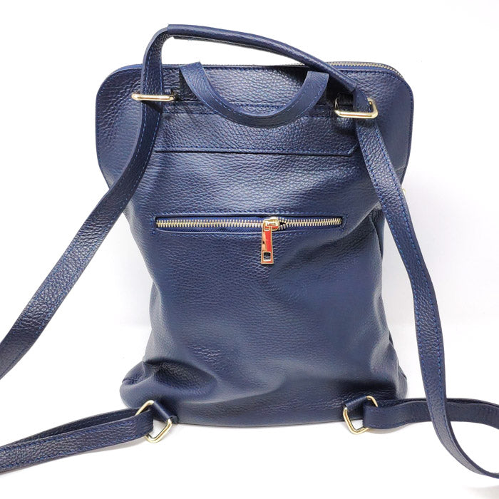 GF0572 GENUINE ITALIAN LEATHER BACKPACK - German Fuentes Wholesale of Leather Handbags, Belts and Accessories - German Fuentes
