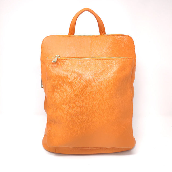 GF0572 GENUINE ITALIAN LEATHER BACKPACK - German Fuentes Wholesale of Leather Handbags, Belts and Accessories - German Fuentes