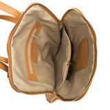 GF0572 GENUINE ITALIAN LEATHER BACKPACK - German Fuentes Wholesale of Leather Handbags, Belts and Accessories - German Fuentes