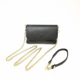 GF0603 GENUINE ITALIAN LEATHER CROSSBODY CLUTCH