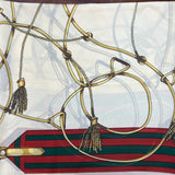 GF08-R13 GOLD CHAIN AND ROPE RECTANGULAR SCARVES - German Fuentes Wholesale of Leather Handbags, Belts and Accessories - German Fuentes