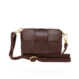 GF0694 GENUINE ITALIAN LEATHER CROSSBODY BAG