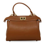 GF0823 GENUINE ITALIAN LEATHER HANDLE AND CROSSBODY BAG
