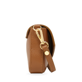 GF0912 GENUINE ITALIAN LEATHER HANDLE AND CROSSBODY BAG