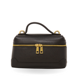 GF13210 GENUINE ITALIAN LEATHER BUCKET SHOULDER AND CROSSBODY BAG