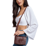 GF0694 GENUINE ITALIAN LEATHER CROSSBODY BAG