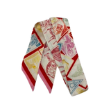 YF08-T55 VINTAGE MAP & TRAVEL INSPIRED PRINT