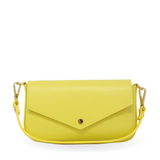 GF0912 GENUINE ITALIAN LEATHER HANDLE AND CROSSBODY BAG