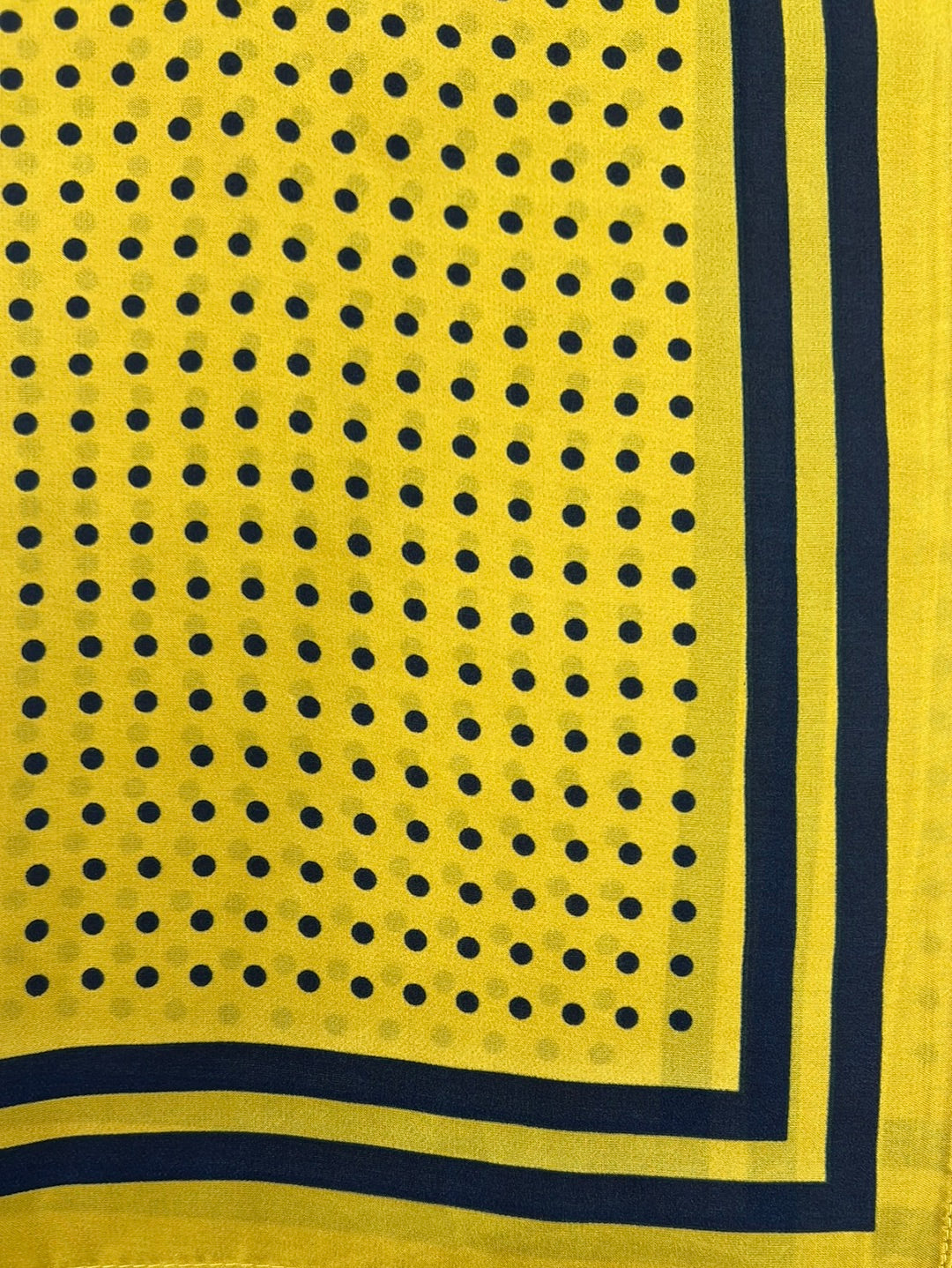 YF10-M4 POLKA DOTS MID SIZE SCARF - German Fuentes Wholesale of Leather Handbags, Belts and Accessories - German Fuentes