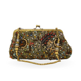 NF574 EVENING SHOULDER AND CLUTCH BAG - German Fuentes Wholesale of Leather Handbags, Belts and Accessories - German Fuentes