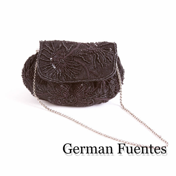 NF661  EVENING SHOULDER AND CLUTCH BAG - German Fuentes Wholesale of Leather Handbags, Belts and Accessories - German Fuentes