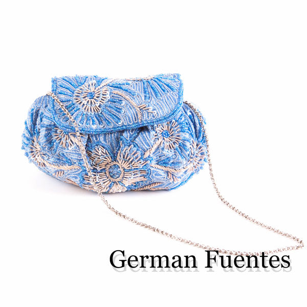 NF661  EVENING SHOULDER AND CLUTCH BAG - German Fuentes Wholesale of Leather Handbags, Belts and Accessories - German Fuentes