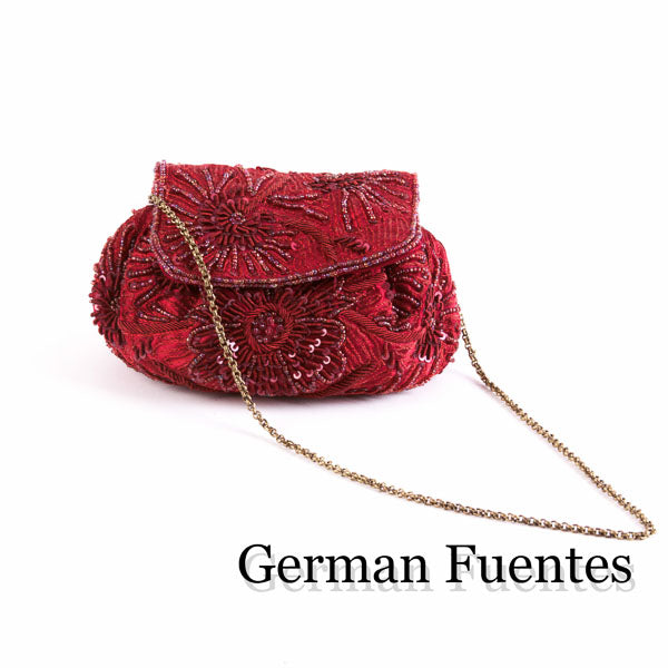 NF661  EVENING SHOULDER AND CLUTCH BAG - German Fuentes Wholesale of Leather Handbags, Belts and Accessories - German Fuentes