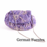 NF661  EVENING SHOULDER AND CLUTCH BAG - German Fuentes Wholesale of Leather Handbags, Belts and Accessories - German Fuentes
