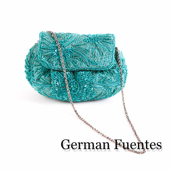 NF661  EVENING SHOULDER AND CLUTCH BAG - German Fuentes Wholesale of Leather Handbags, Belts and Accessories - German Fuentes