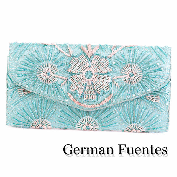 NF691 EVENING CLUTCH BAG - German Fuentes Wholesale of Leather Handbags, Belts and Accessories - German Fuentes