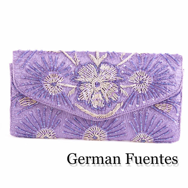 NF691 EVENING CLUTCH BAG - German Fuentes Wholesale of Leather Handbags, Belts and Accessories - German Fuentes