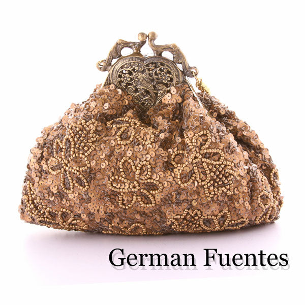 NF695 EVENING SHOULDER AND CLUTCH BAG - German Fuentes Wholesale of Leather Handbags, Belts and Accessories - German Fuentes