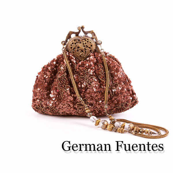 NF695 EVENING SHOULDER AND CLUTCH BAG - German Fuentes Wholesale of Leather Handbags, Belts and Accessories - German Fuentes