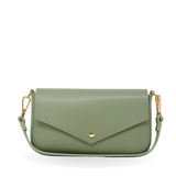 GF0912 GENUINE ITALIAN LEATHER HANDLE AND CROSSBODY BAG