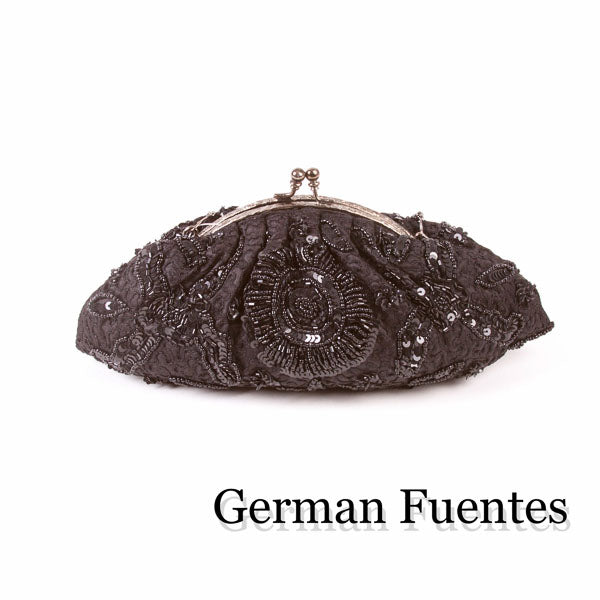 NF725 EVENING SHOULDER AND CLUTCH BAG - German Fuentes Wholesale of Leather Handbags, Belts and Accessories - German Fuentes