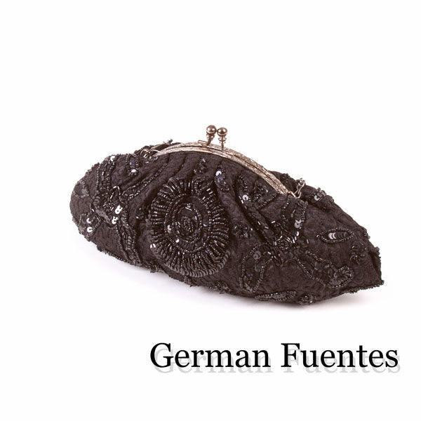 NF725 EVENING SHOULDER AND CLUTCH BAG - German Fuentes Wholesale of Leather Handbags, Belts and Accessories - German Fuentes
