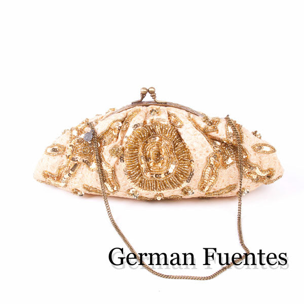 NF725 EVENING SHOULDER AND CLUTCH BAG - German Fuentes Wholesale of Leather Handbags, Belts and Accessories - German Fuentes