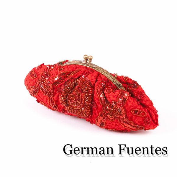 NF725 EVENING SHOULDER AND CLUTCH BAG - German Fuentes Wholesale of Leather Handbags, Belts and Accessories - German Fuentes