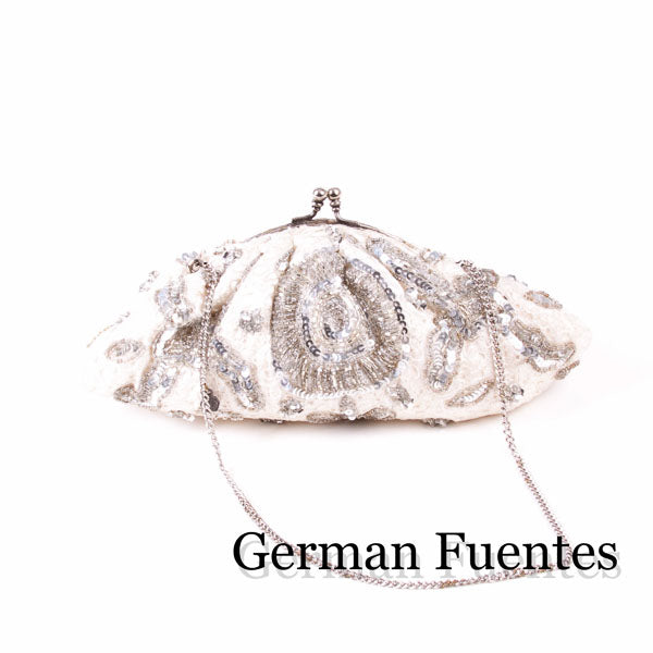 NF725 EVENING SHOULDER AND CLUTCH BAG - German Fuentes Wholesale of Leather Handbags, Belts and Accessories - German Fuentes