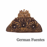 NF734 EVENIN SHOULDER AND CLUTCH  BAG - German Fuentes Wholesale of Leather Handbags, Belts and Accessories - German Fuentes